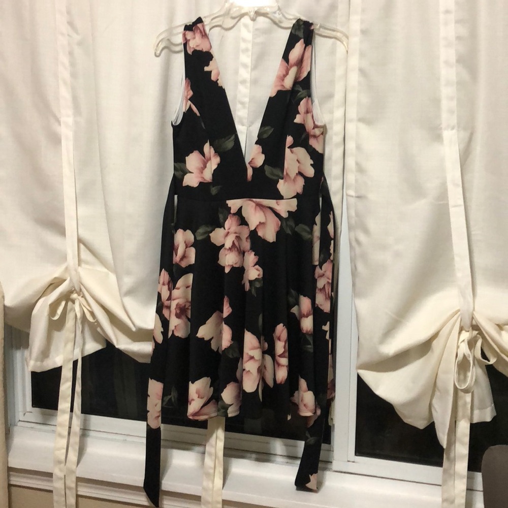 Black Floral Fab’rik Dress